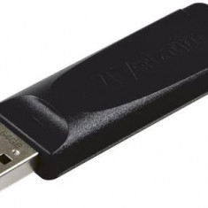 Stick USB Verbatim Slider, 64GB, USB 2.0 (Negru)
