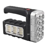 Lanterna de Mana Reincarcabila MRG M7001A1 , 35 LED, XPE, cu Panou Solar C1055, Other