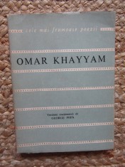 Catrene - Omar Khayyam - Carte de Poezie