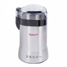 Rasnita cafea Saturn ST-CM1038 180W 85g Argintiu foto