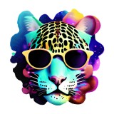 Cumpara ieftin Sticker decorativ, Jaguar, Multicolor, 62 cm, 10544ST