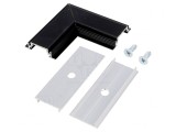 Conector 90&deg; Aluminiu Negru GROOVE10
