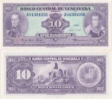 1977 (7 VI), 10 Bol&iacute;vares (P-51f) - Venezuela - stare UNC