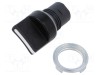 Comutator rotativ 22mm EAO Poz.i stabil 3 negru fără IP65 46