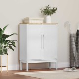 vidaXL Bufet Alb 70 x 30 x 70,5 cm Lemn de pin masiv 42011248