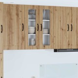 vidaXL Dulap suspendat de bucătărie Stejar Artizanal 60 x 31 x 80 cm 885094