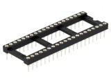 Soclu DIP40 THT 2,54mm, CONNFLY