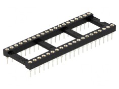 Soclu DIP40 THT 2,54mm