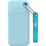 Pocket SSD USB 3.2 Gen 2 1TB Black/Blue Verbatiminclude doua carcase colorate