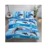 Cumpara ieftin Lenjerii de Pat Finet 3D, 4 Piese, Pat Dublu - SIPRD-15