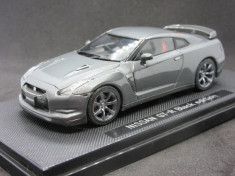 Macheta Nissan GTR R35 black edition Ebbro 1:43 foto