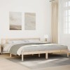 VidaXL Cadru pat foarte lung fără saltea, 180x220 cm, lemn masiv pin 852452