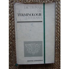 Emil Boldan - Dictionar de terminologie literara (1970, editie cartonata)