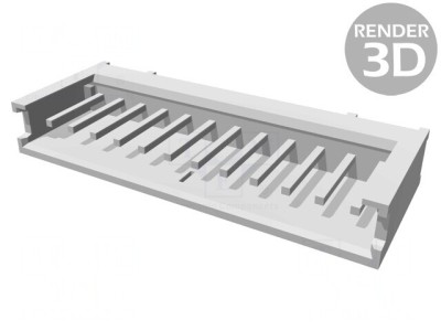 Soclu cablu-placă tată AMPMODU MOD II 2,54mm 12 pini THT foto