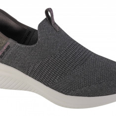 Pantofi pentru adidași Skechers Slip-Ins Ultra Flex 3.0 Smooth Step 149709-GRY gri