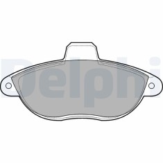 DELPHI LP1592 set placute frana,frana disc