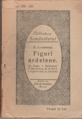 Eugen Lovinescu - Figuri ardelene foto