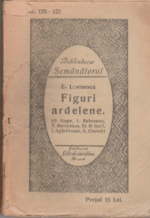 Eugen Lovinescu - Figuri ardelene