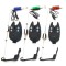 Set 3 senzori/avertizori pescuit cu 3 swingere cu led