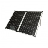 Panou solar 145W portabil fotovoltaic monocristalin tip valiza cu regulator tensiune 12/24V 20Ah 2 USB-uri Breckner Germany