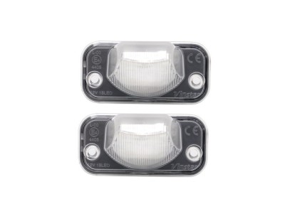 Set 2 buc lampa numar spate VW TRANSPORTER (T4)/CARAVELLE/MULTIVAN, 07.1990-03.2003, partea stanga, LED; TUNING, foto