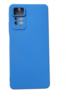 Husa silicon compatibila cu Xiaomi Redmi Note 11 Pro 5G Albastru foto
