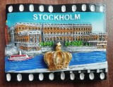 M3 C2 - Magnet frigider - Tematica turism - Suedia - 3