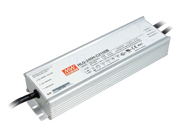 Alimentator LED 250W 2100mA 90-305VAC