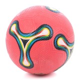 Minge Fotbal Cauciuc Multicolor, Nr. 5, Antrenament &amp; Hobby, Gazon Sintetic/Natural