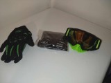 Cumpara ieftin Set accesorii off road-atv-enduro:Cagula+Ochelari+Manusi