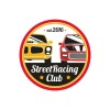 Abtibild &quot;STREET RACING CLUB&quot; Cod:TAG 051 / T2
