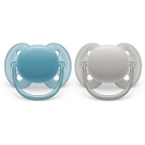 Philips Avent Ultrasoft SCF091/17 6-18 m suzetă Boy 2 buc