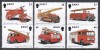 Jersey 2001 - Centenarul Departamentului de Pompieri din St. Helier - Autospeciale de Pompieri, MNH, Nestampilat