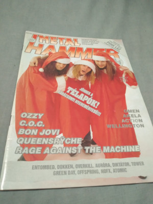 REVISTA METAL HAMMER NR.63 foto