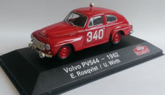 Macheta Volvo PV544 #340 Rally Monte Carlo 1962 - Atlas 1/43 (Raliu) foto