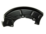 Protectie stropire disc frana Audi A3; Seat Leon, Toledo; Skoda Octavia; VW Beetle, Bora, Golf 4, fata, Dreapta, metal, diam. ext. 295mm