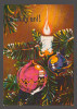 CPIB 19974 CARTE POSTALA, FELICITARE - LUMANARE, GLOB, CRENGUTA BRAD