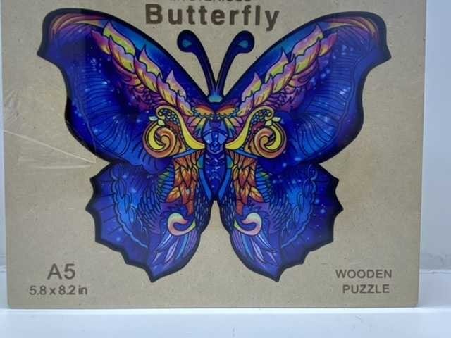 Puzzle multicolor fluture