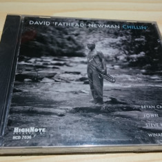 [CDA] David "Fathead" Newman - Chillin' - cd audio original - sigilat