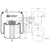 Febi Bilstein Burduf, suspensie pneumatica