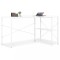 vidaXL Birou de calculator, alb, 120 x 72 x 70 cm