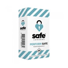 10 Prezervative din Latex Perform Safe, Aroma Vanilie