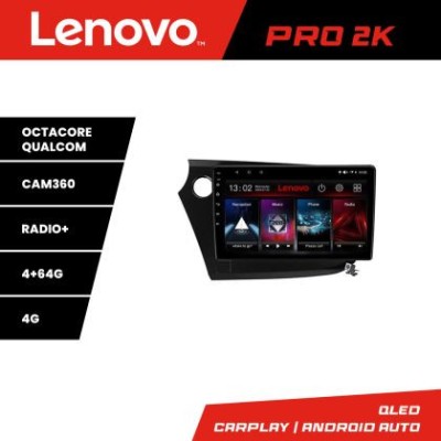 Navigatie Honda Insight 2009-2014 Lenovo Kit-insight 8 core QLED 2K 4+64 360 Android Waze USB Navigatie Internet Youtube Radio CarStore Technology foto