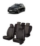 Cumpara ieftin Set huse scaune cu insertii de piele ecologica Dacia Sandero Stepway (2021-2024)