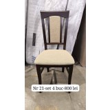 set 4 bucati scaune nr 21