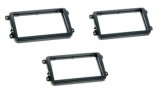 Pachet 3 Rame Radio 2DIN VW Golf V Passat Touran (2003+) Negru 180x110mm Adaptor Instalare Navigatie Auto