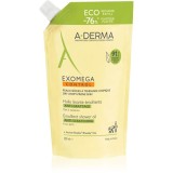 A-Derma Exomega Control Emollient Shower Oil ulei de duș emolient rezervă 500 ml