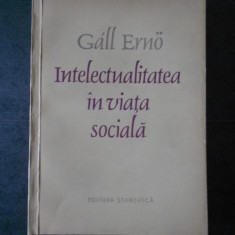 GALL ERNO - INTELECTUALITATEA IN VIATA SOCIALA