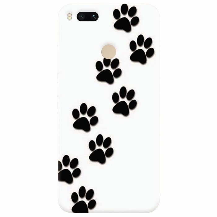 Husa silicon pentru Xiaomi Mi A1, Dog Mark