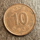 C50 - Moneda foarte veche - Coreea de Sud - 10 won - 2009